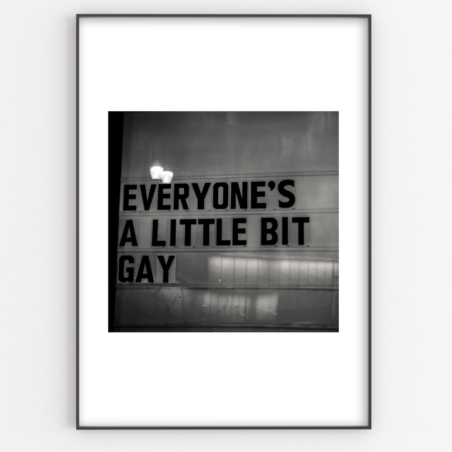 Everyone's A Little Bit Gay Print - Gina Ellen Wall Art