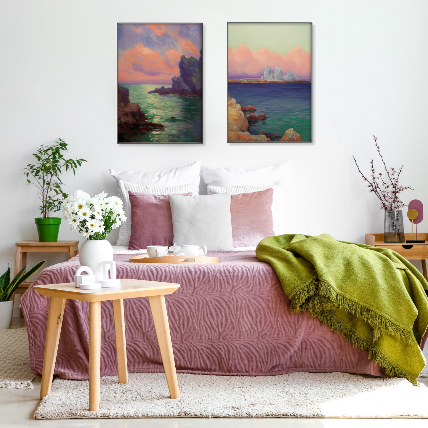 Pink Clouds Print - Gina Ellen Wall Art