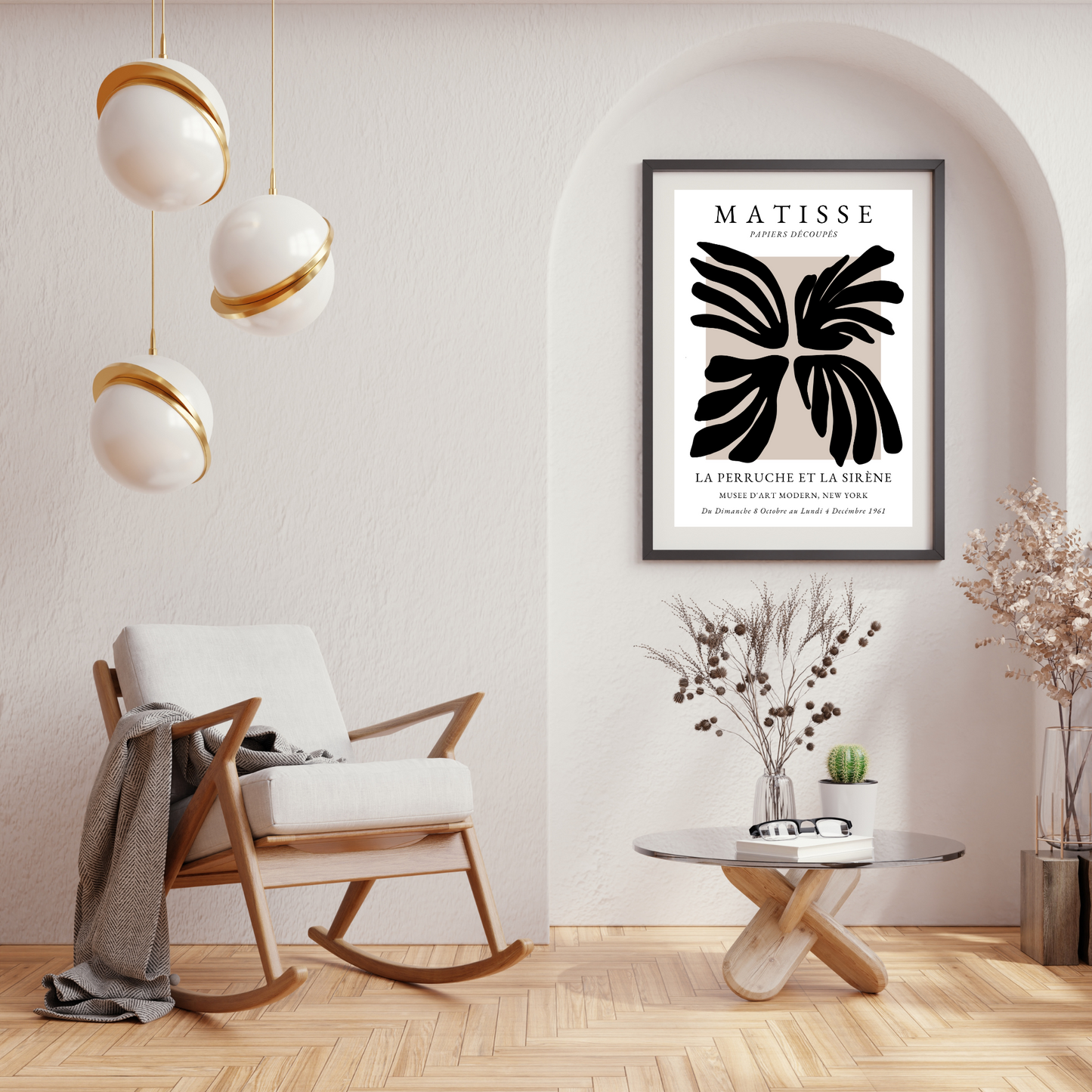 Matisse Inspired Modern Abstract Nude Art Print - Gina Ellen Wall Art