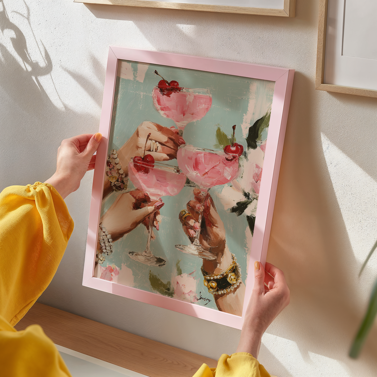 Cherry Cocktails Print - Gina Ellen Wall Art