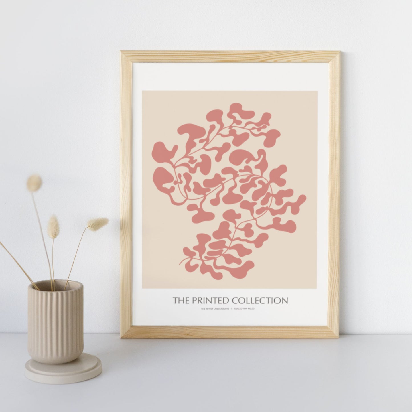 Matisse Inspired Soft Orange Art Print - Gina Ellen Wall Art
