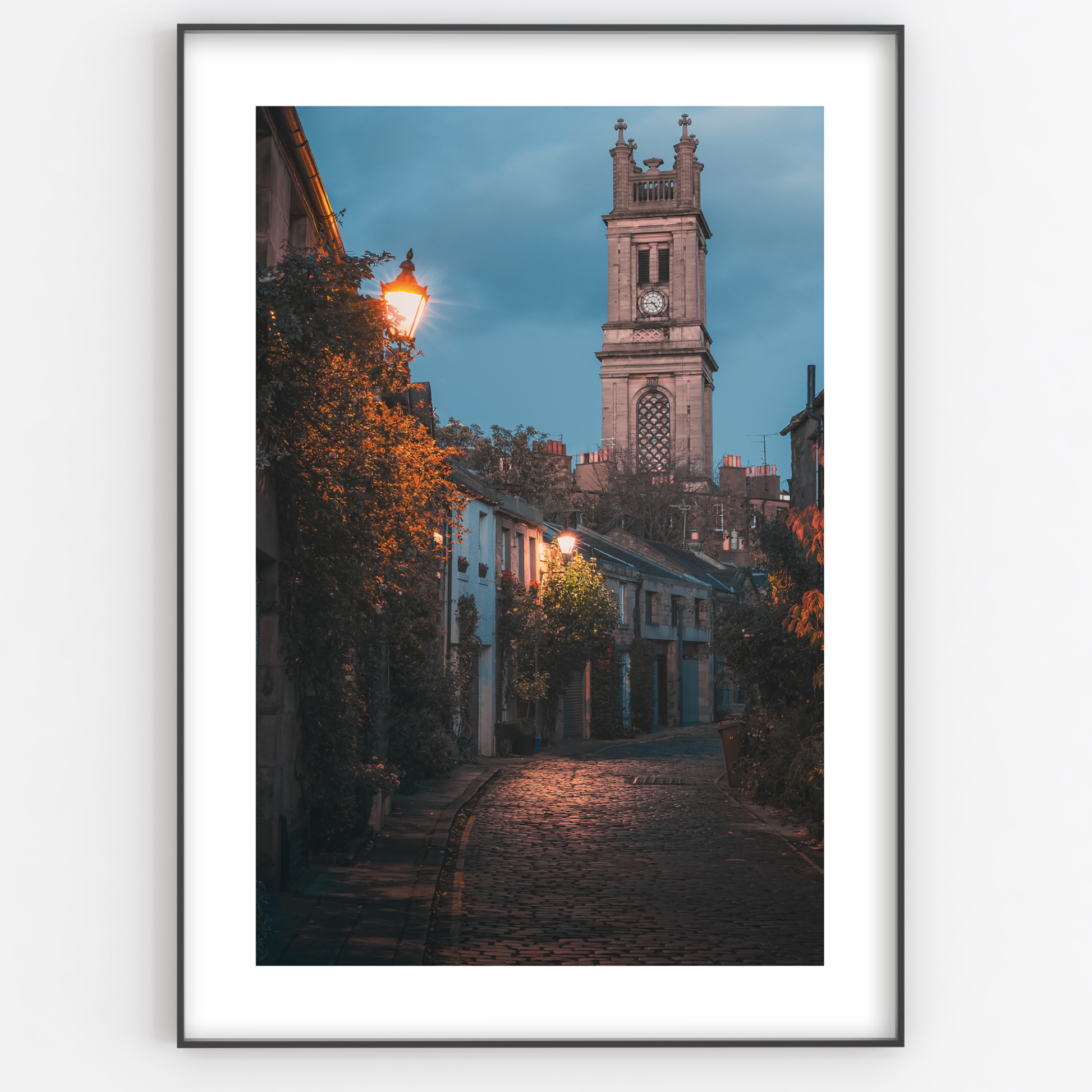 Circus Lane Edinburgh Print - Gina Ellen Wall Art