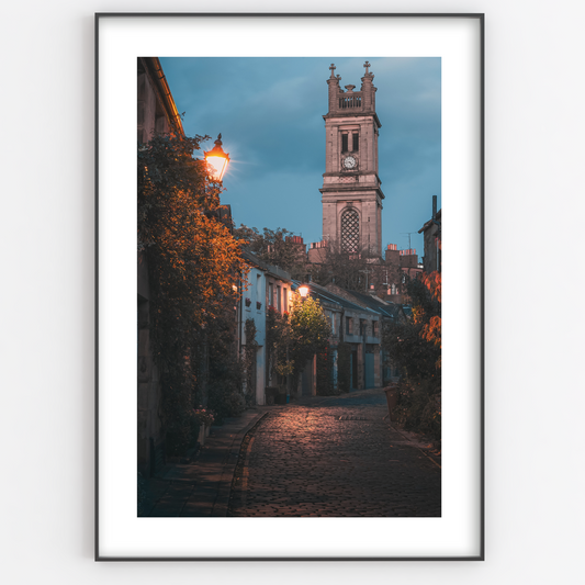 Circus Lane Edinburgh Print - Gina Ellen Wall Art