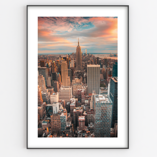 Autumn New York Skyline - Gina Ellen Wall Art