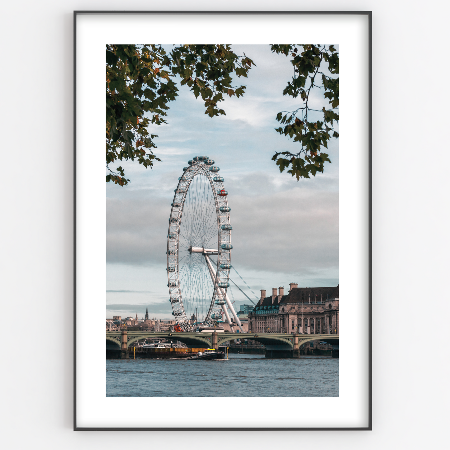 London Eye Print - Gina Ellen Wall Art