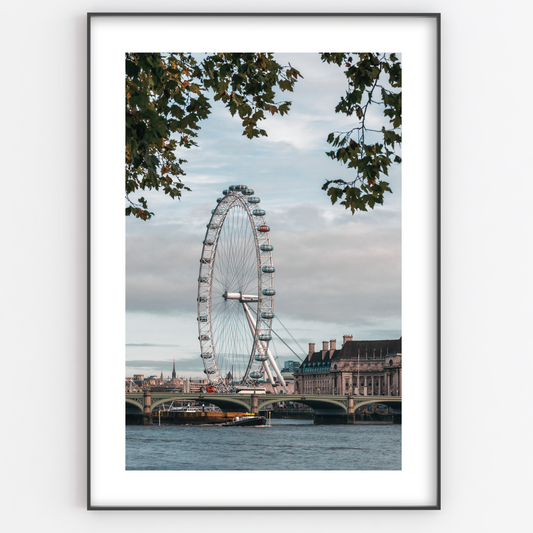 London Eye Print - Gina Ellen Wall Art