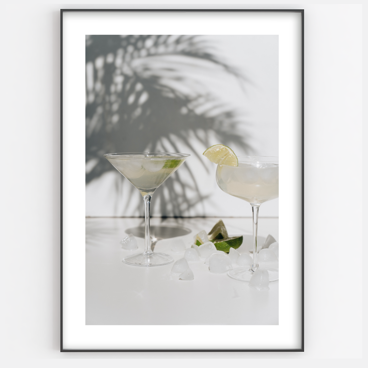 Cocktails On Ice Print - Gina Ellen Wall Art
