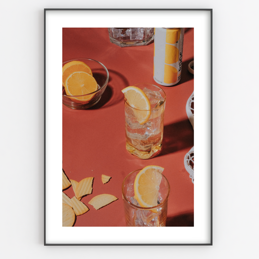 Snacks & Cocktails Print - Gina Ellen Wall Art