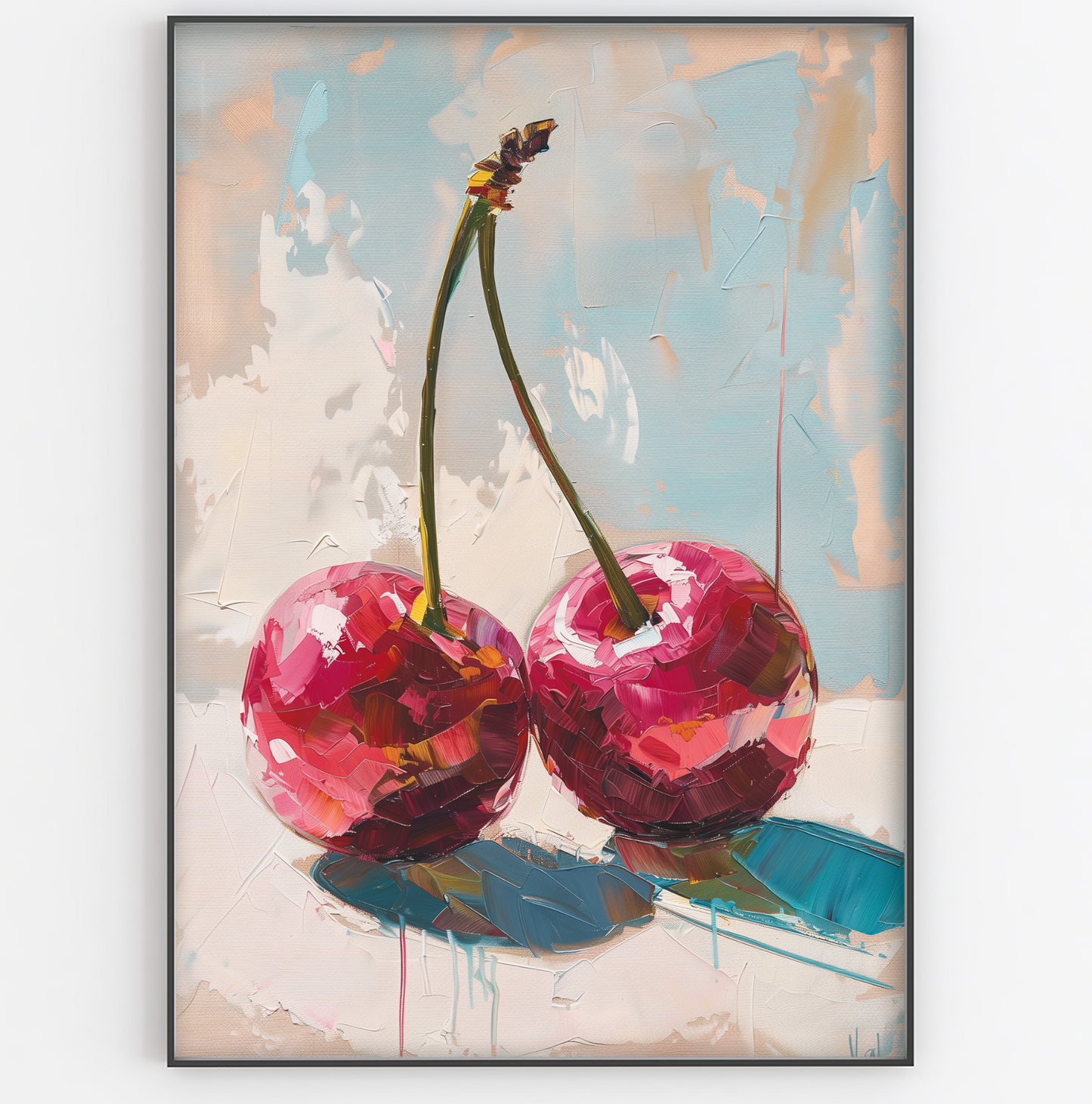 Painted Cherries Print - Gina Ellen Wall Art