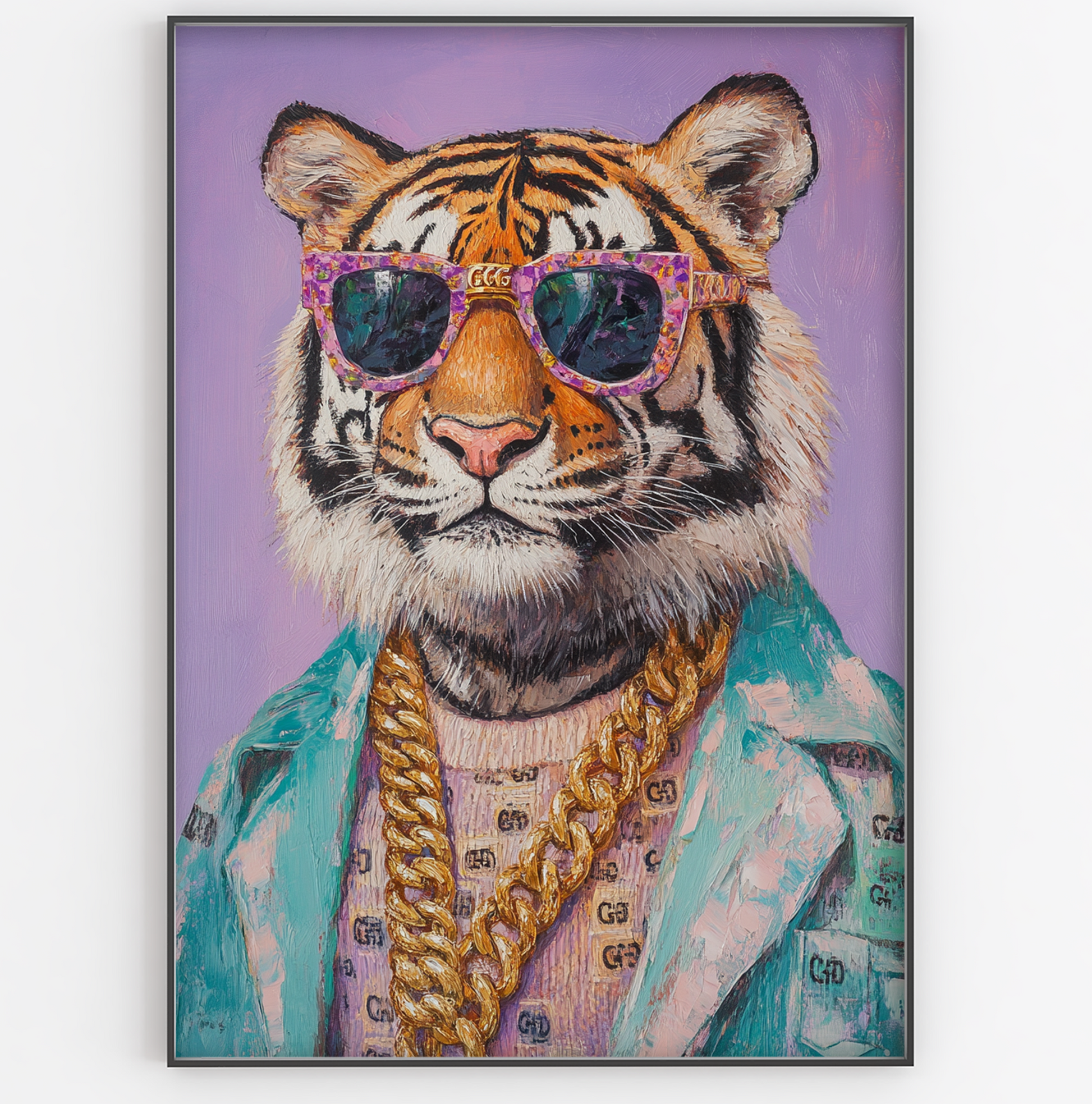 Designer Tiger Print - Gina Ellen Wall Art