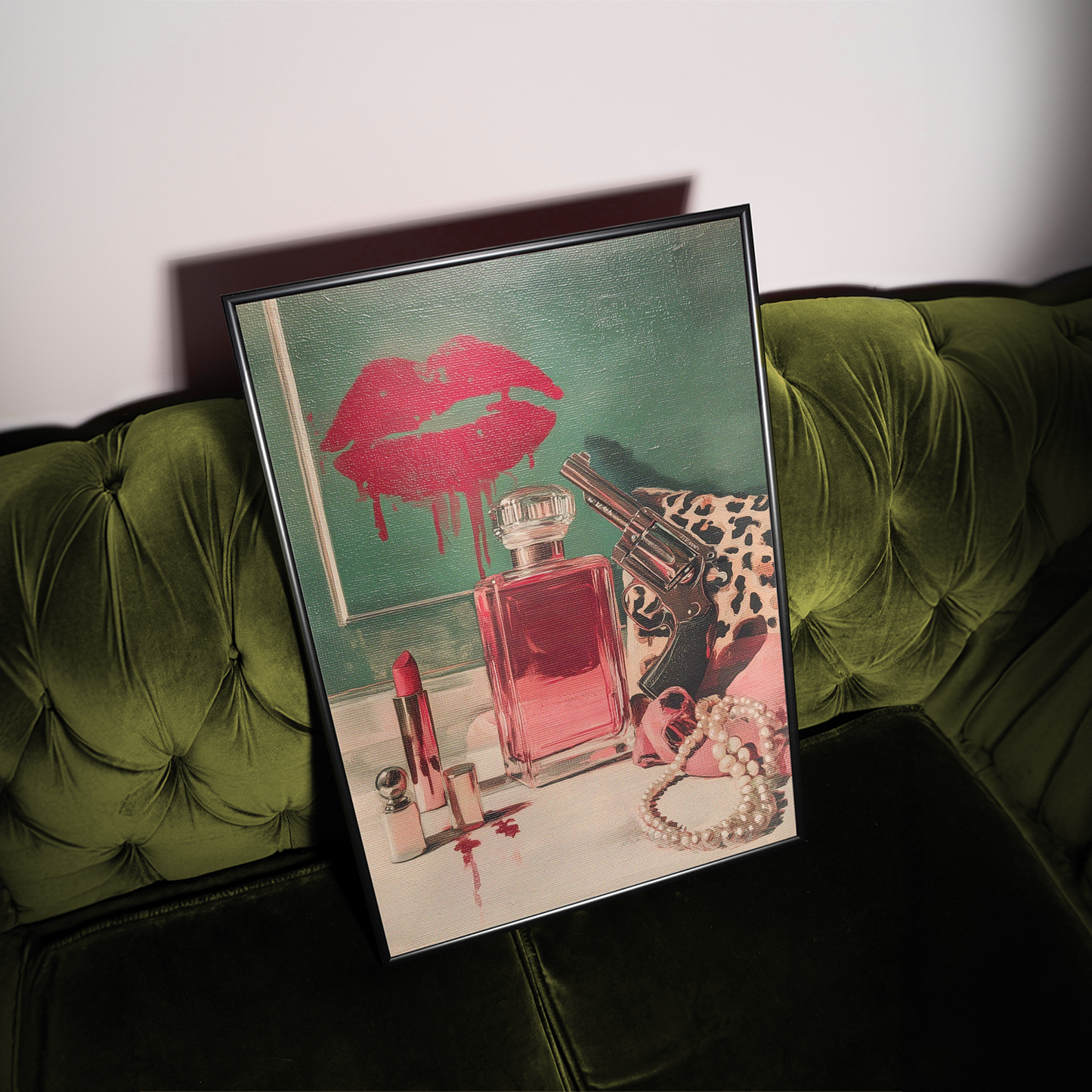 Femme Fatale Scene Print - Gina Ellen Wall Art