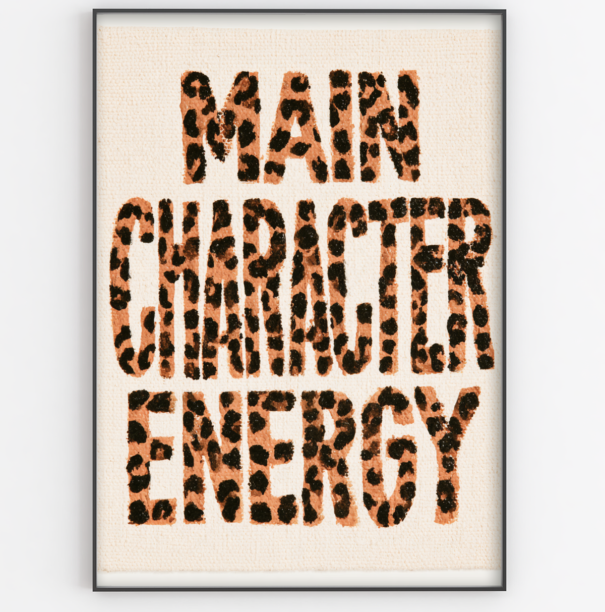 Main Character Energy Art Print - Gina Ellen Wall Art