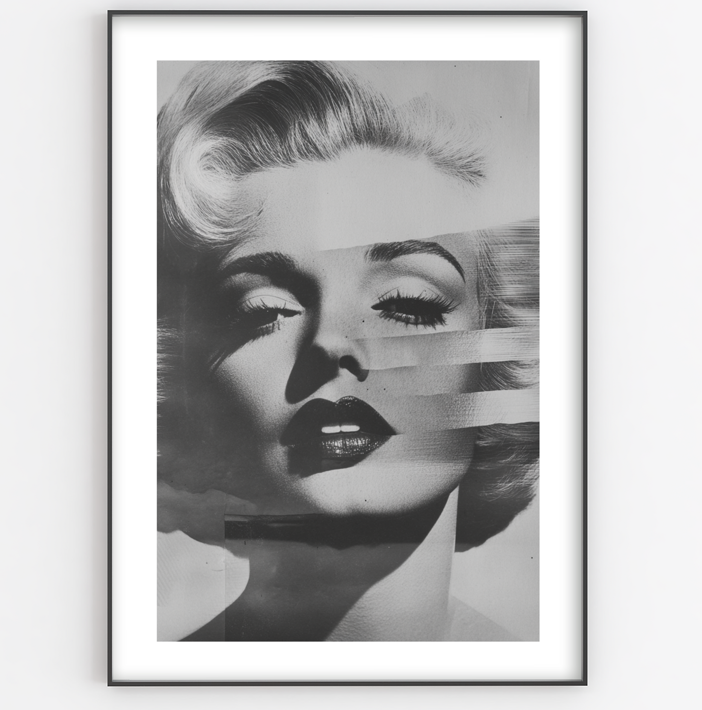 Marilyn Modern Shadows Print - Gina Ellen Wall Art