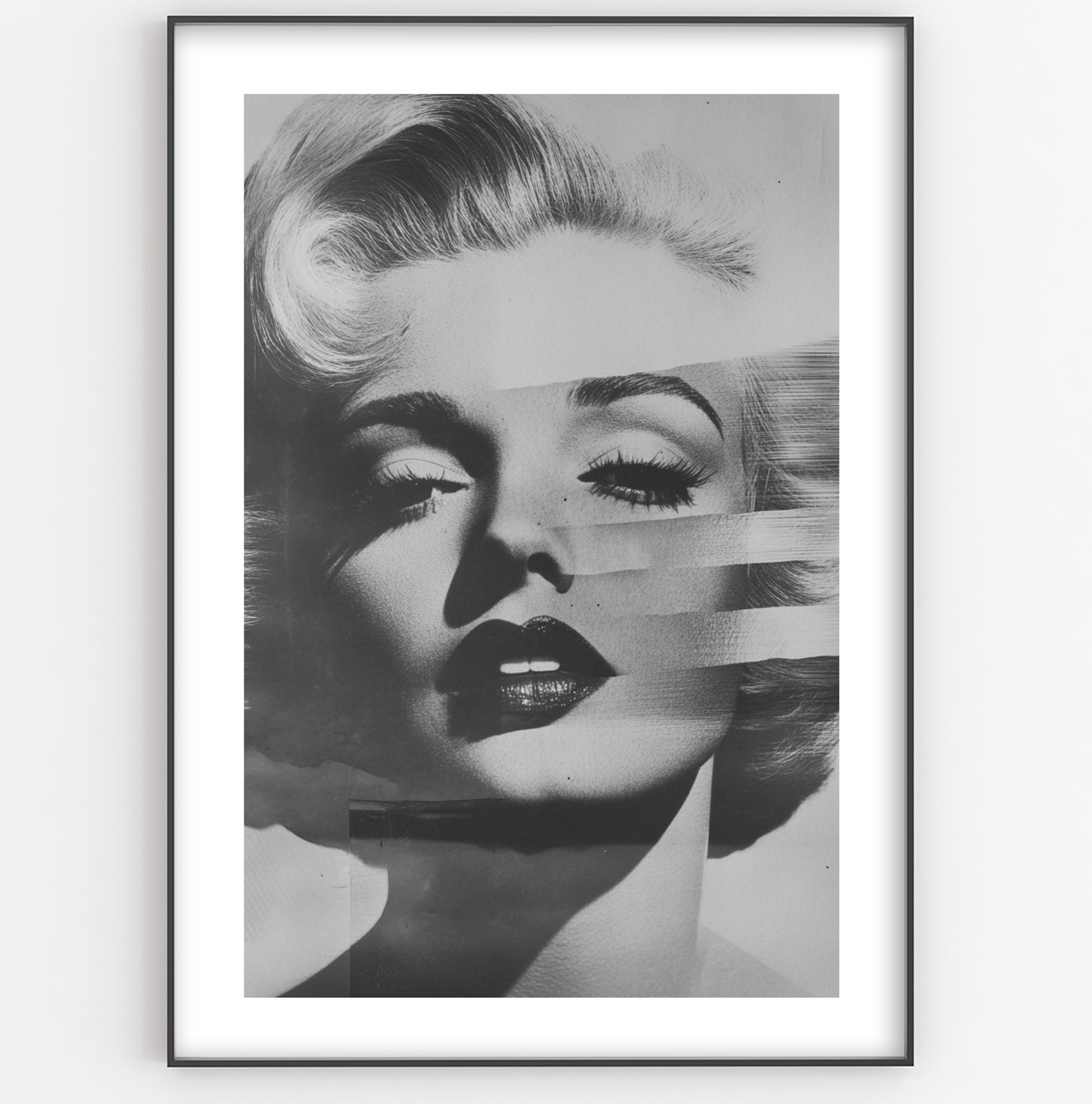 Marilyn Modern Shadows Print - Gina Ellen Wall Art