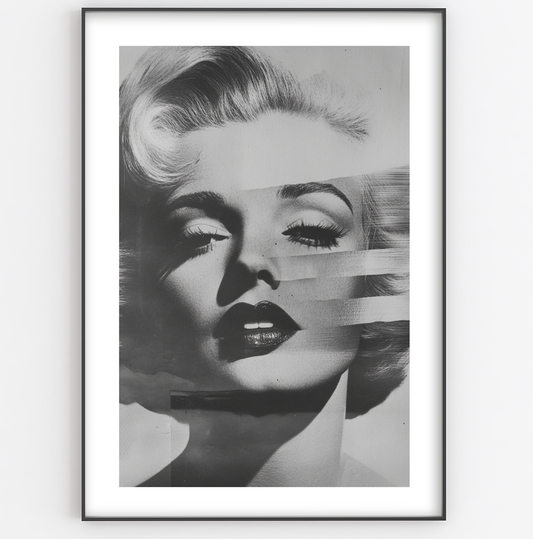 Marilyn Modern Shadows Print - Gina Ellen Wall Art