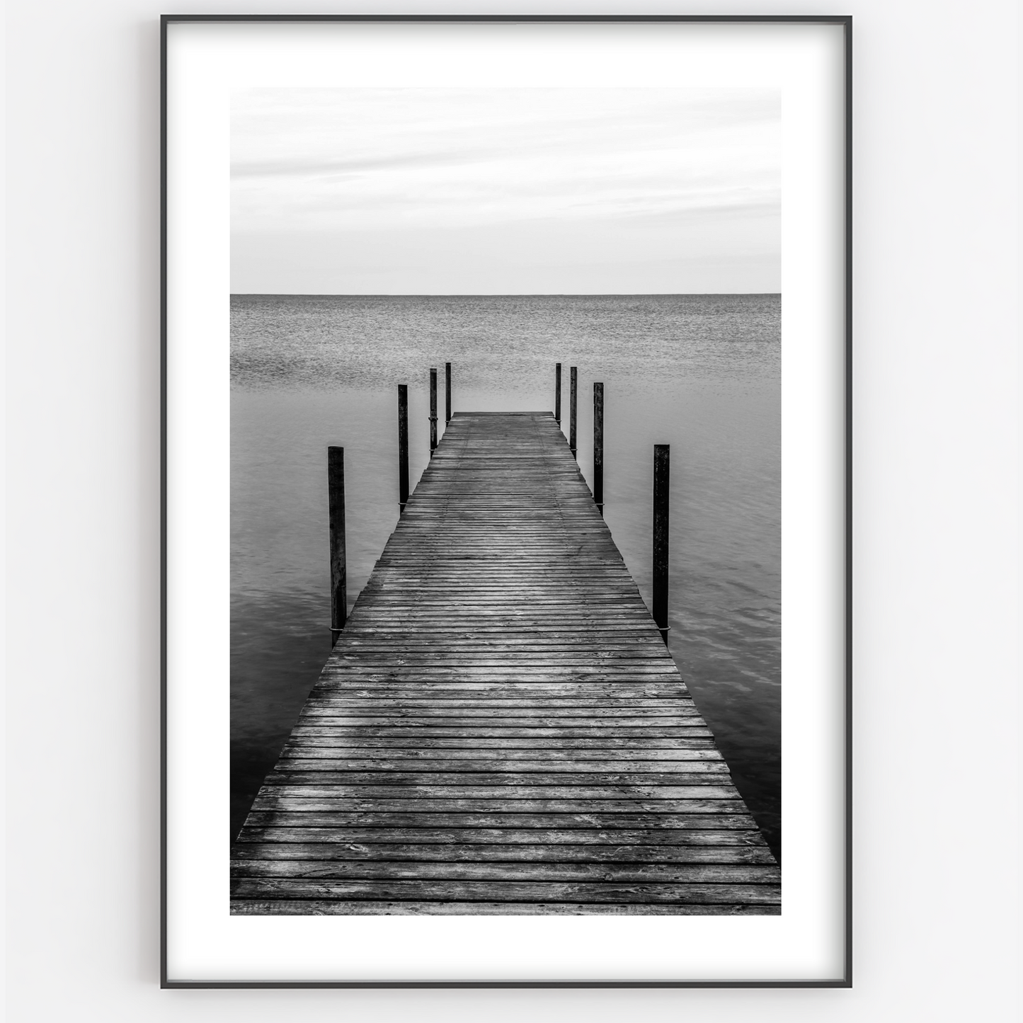 Dock Of The Bay Print - Gina Ellen Wall Art