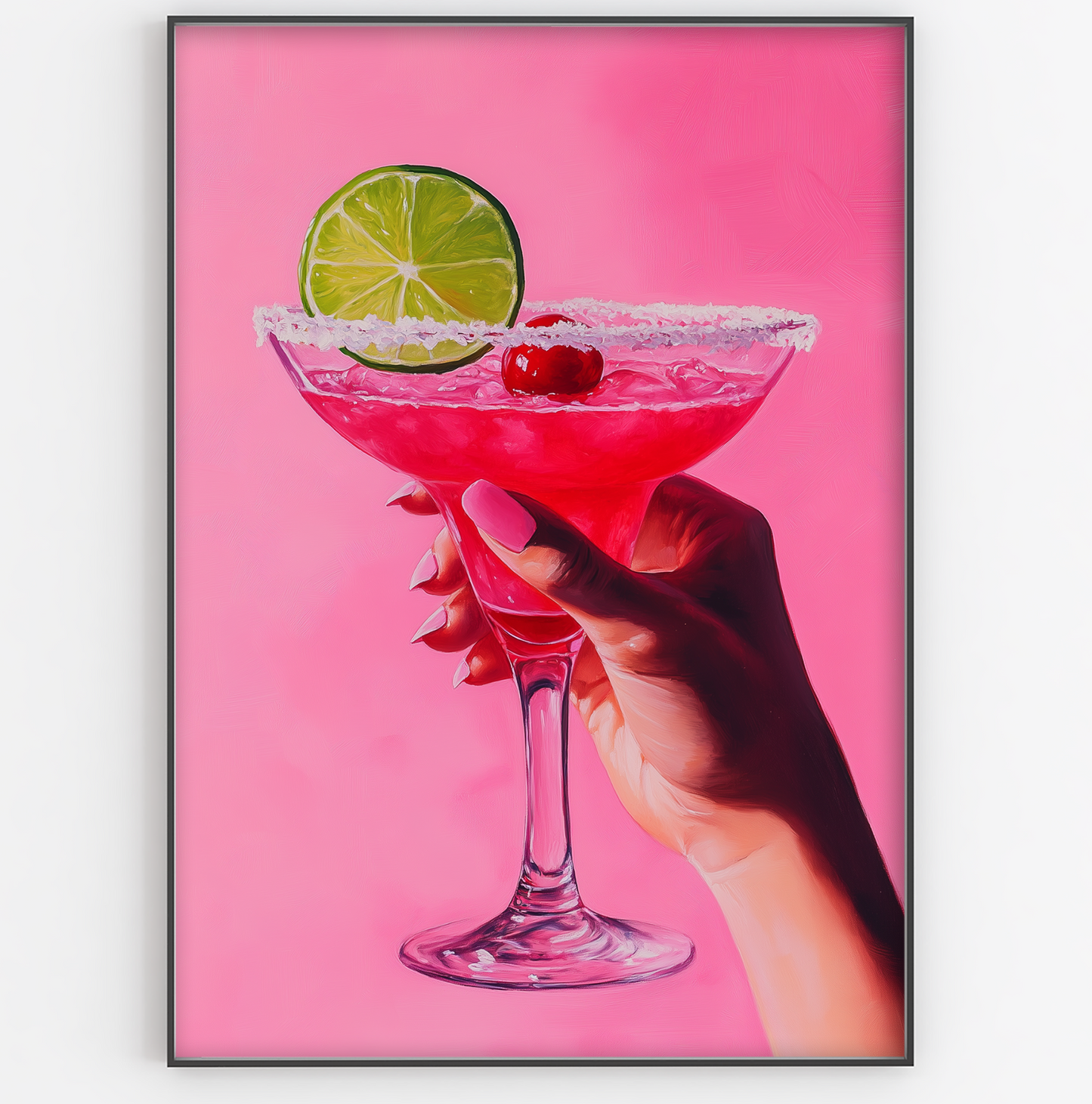 Pink Margarita Print - Gina Ellen Wall Art