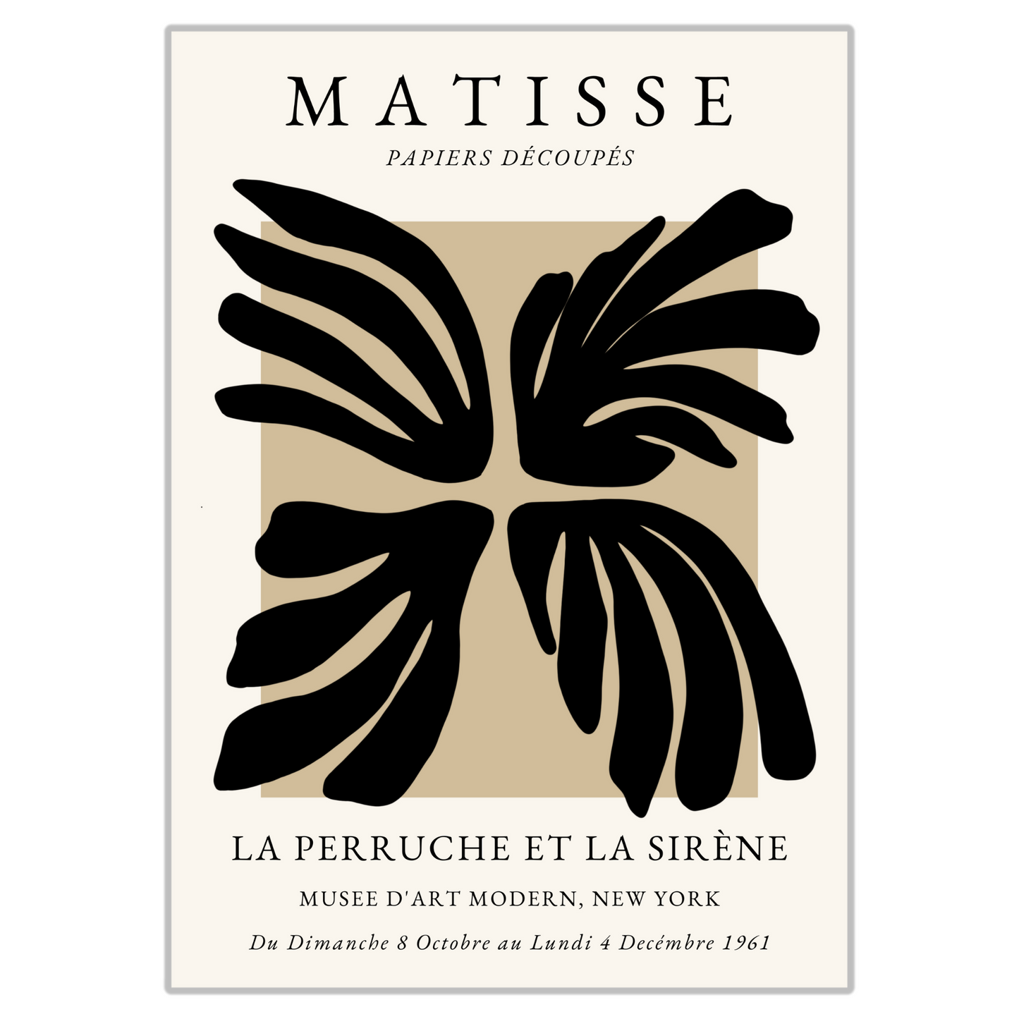 Matisse Inspired Modern Abstract Nude Art Print - Gina Ellen Wall Art