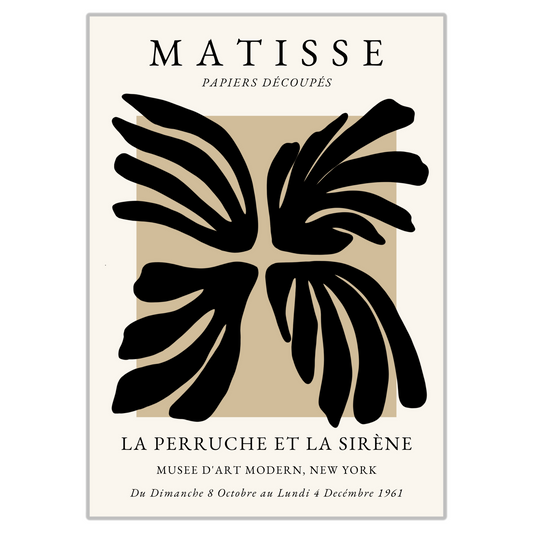 Matisse Inspired Modern Abstract Nude Art Print - Gina Ellen Wall Art