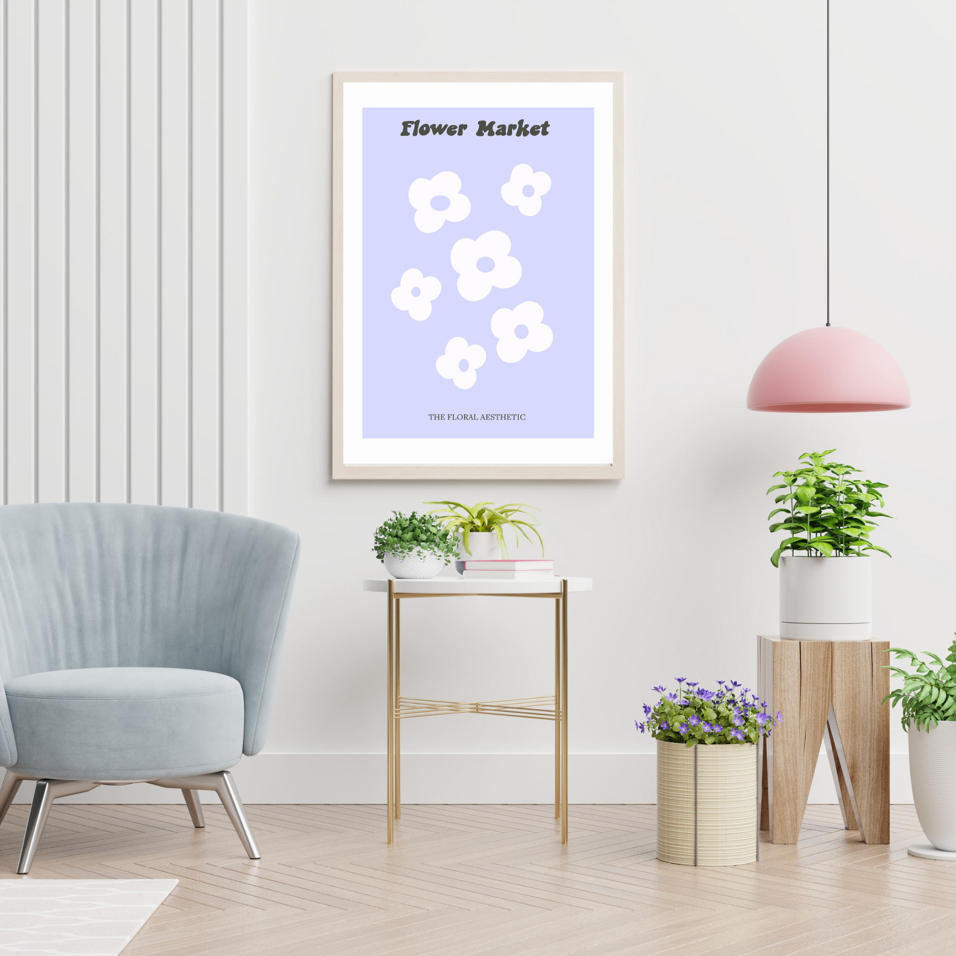 Y2K Aesthetic Flower Market Print - Gina Ellen Wall Art