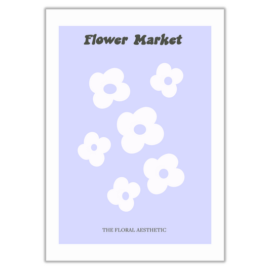Y2K Aesthetic Flower Market Print - Gina Ellen Wall Art