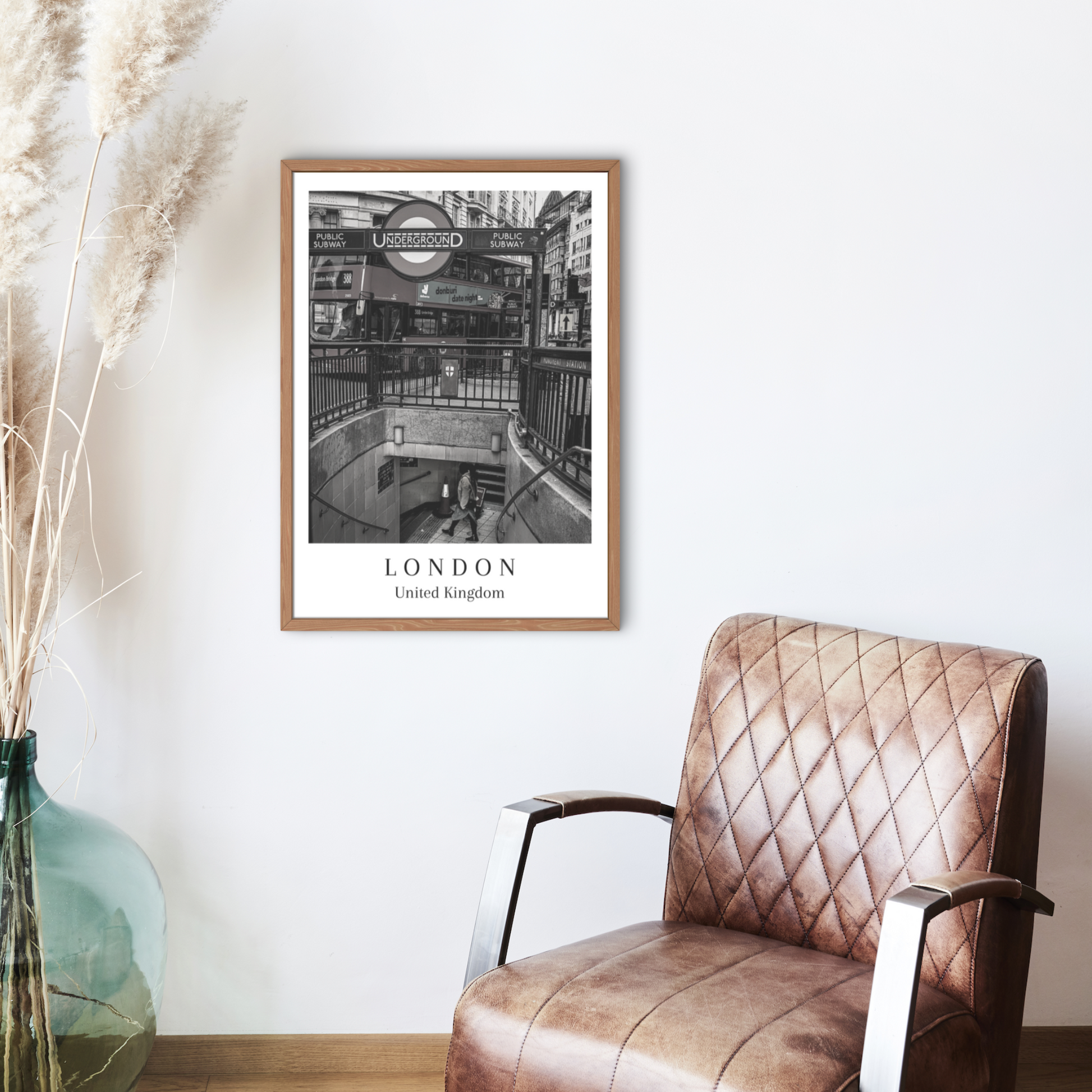 Black and White London Print - Gina Ellen Wall Art