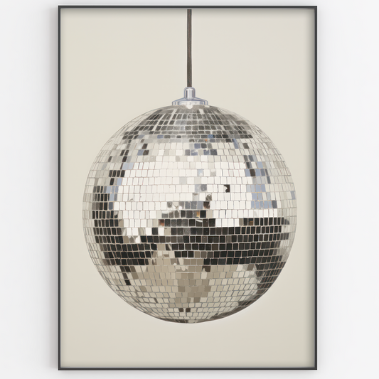 Disco Ball Print - Gina Ellen Wall Art