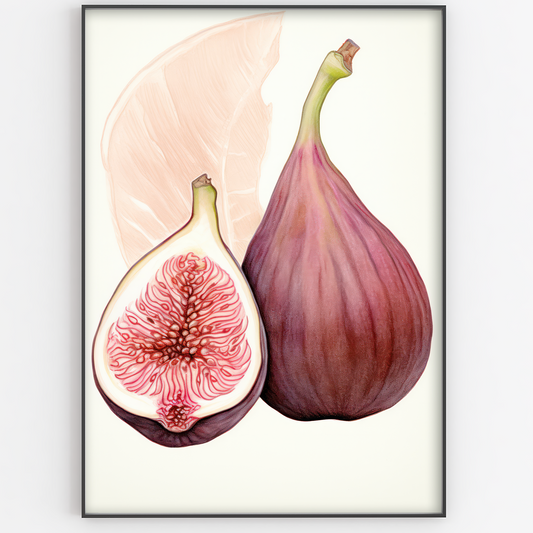 Fig Fruit Print - Gina Ellen Wall Art