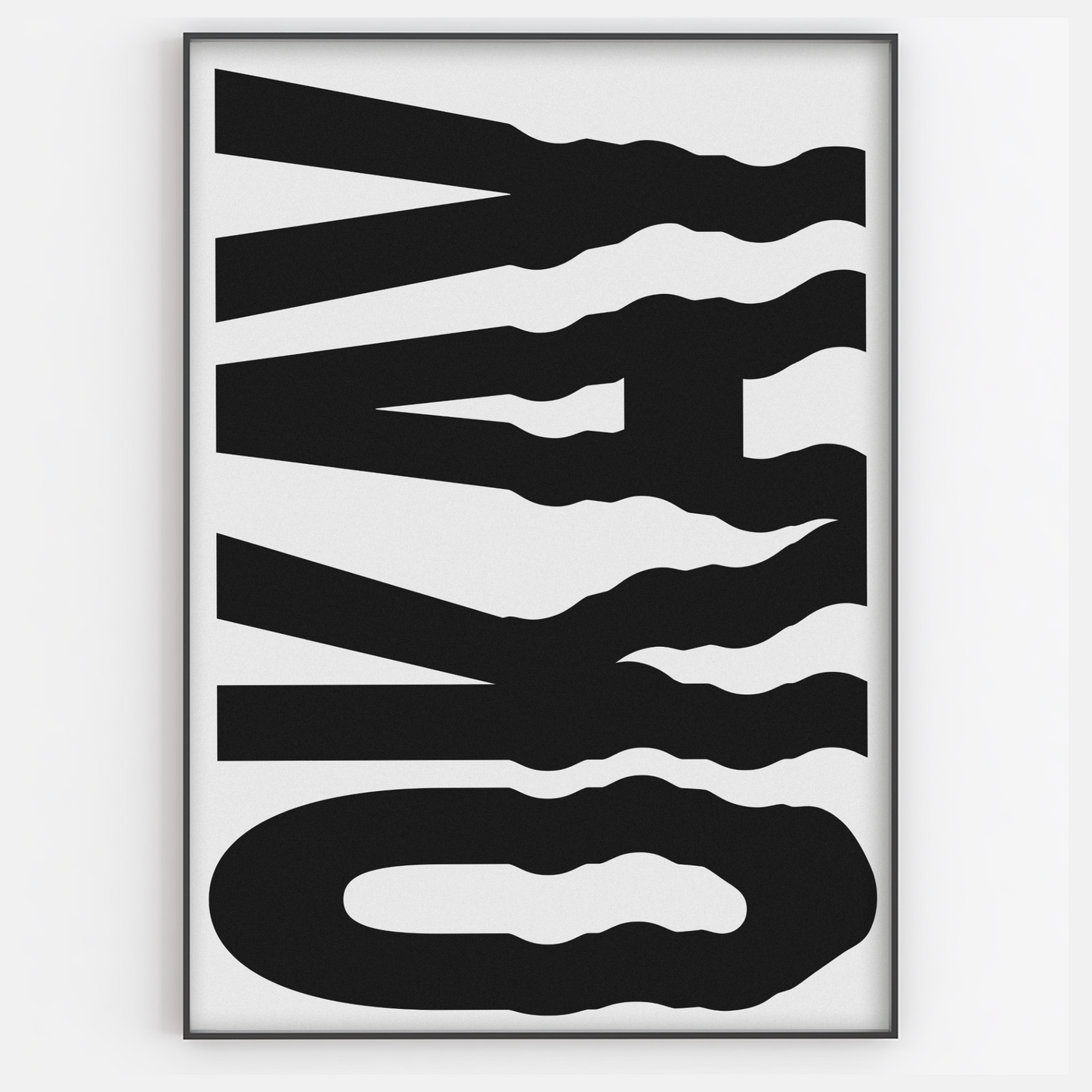 OKAY Typography Print - Gina Ellen Wall Art