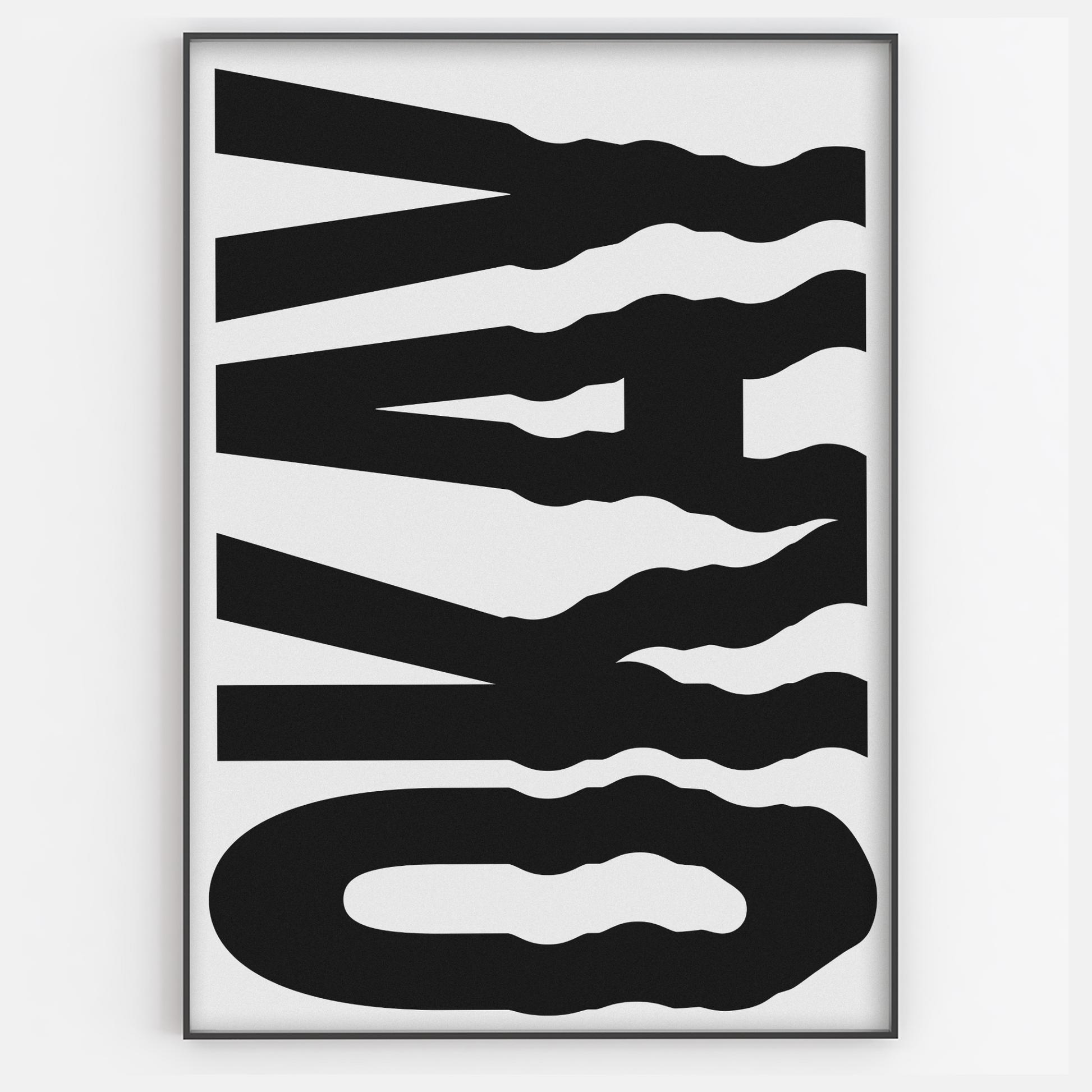 OKAY Typography Print - Gina Ellen Wall Art