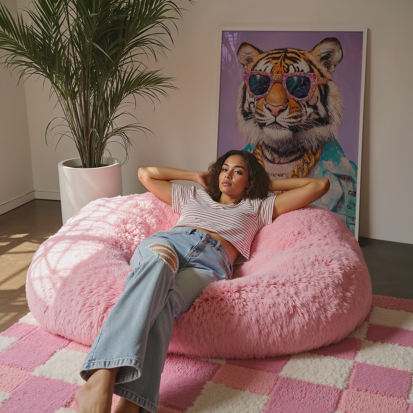 Designer Tiger Print - Gina Ellen Wall Art