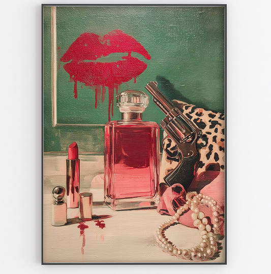 Femme Fatale Scene Print - Gina Ellen Wall Art