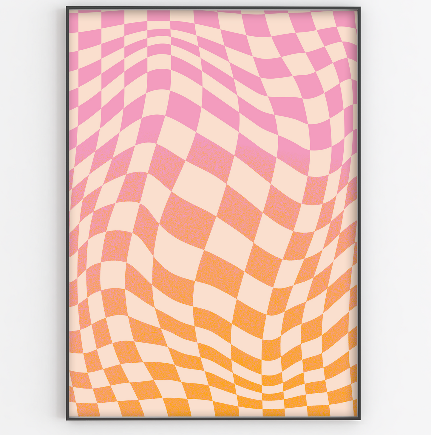 Pink and Orange Gradient Butterfly Print (Copy) - Gina Ellen Wall Art
