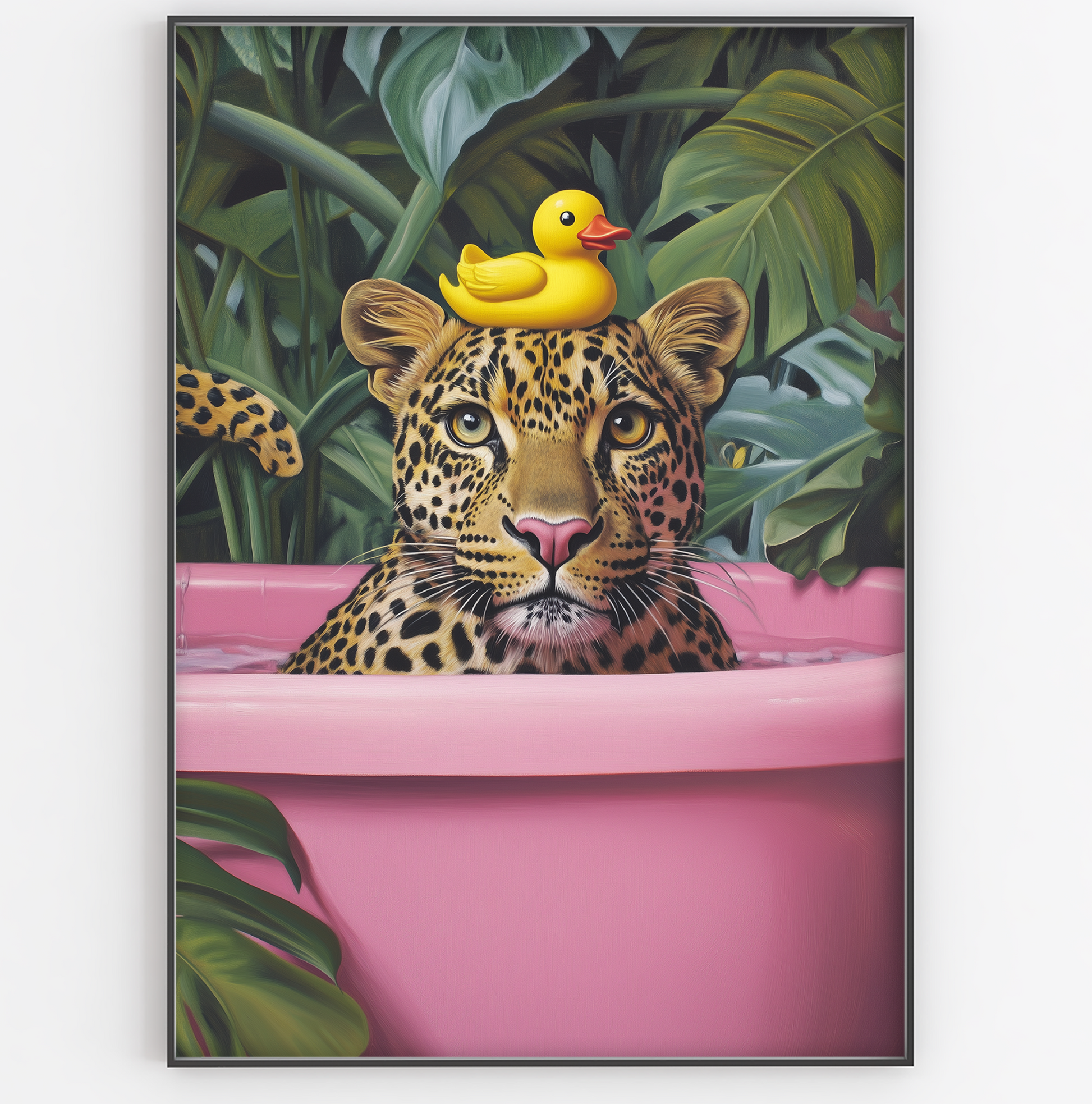 Bathtub Leopard Print - Gina Ellen Wall Art