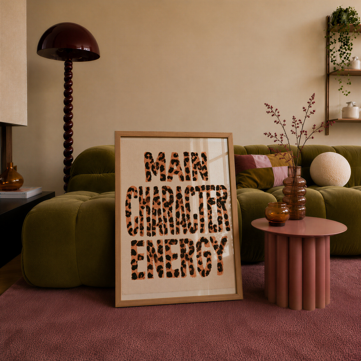 Main Character Energy Art Print - Gina Ellen Wall Art