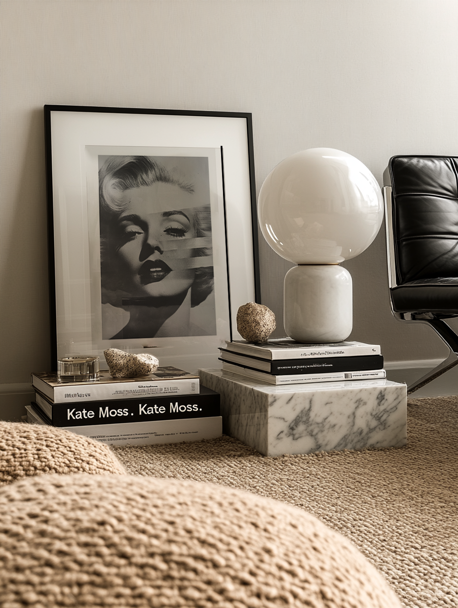 Marilyn Modern Shadows Print - Gina Ellen Wall Art