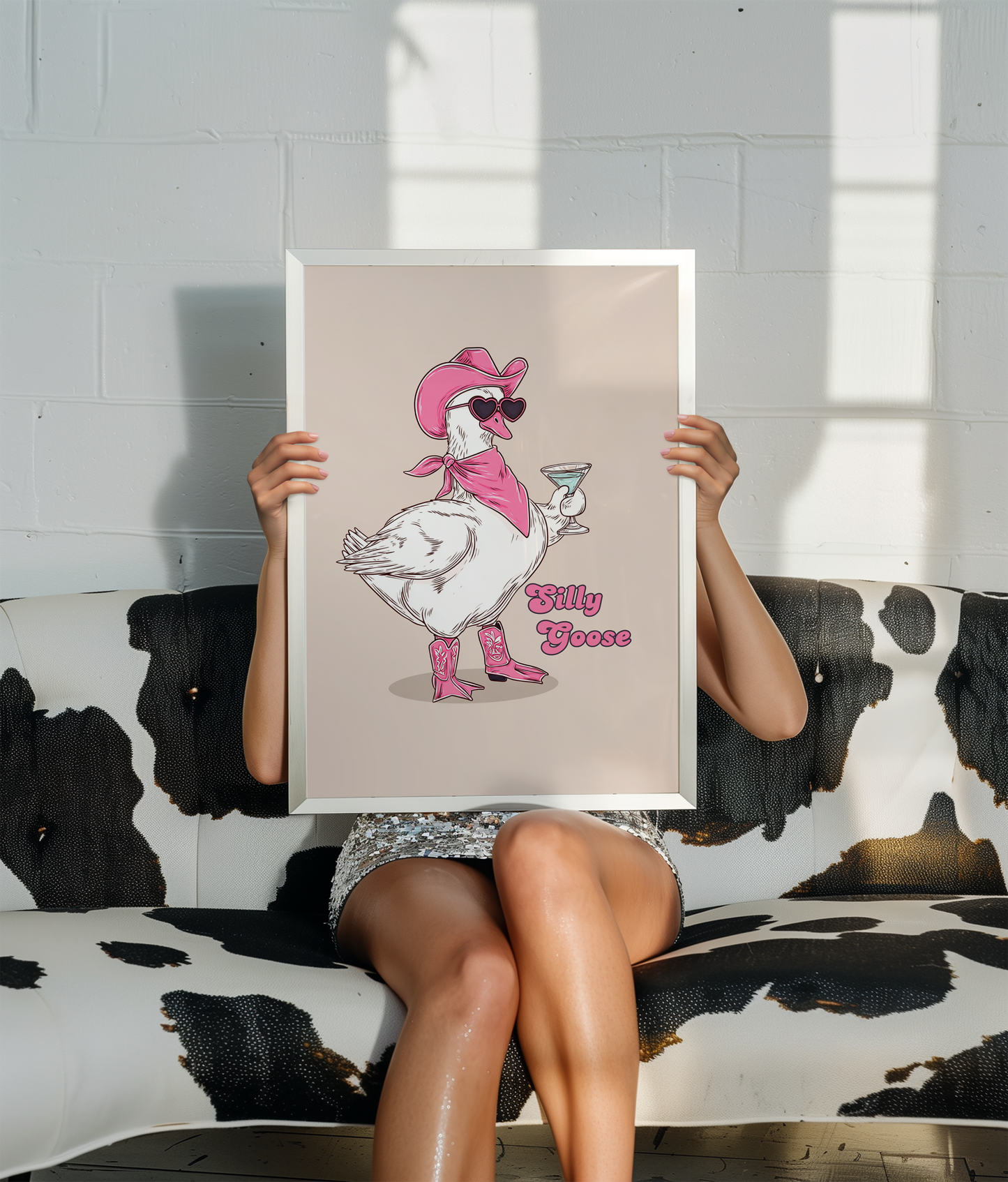 Silly Goose Print - Gina Ellen Wall Art