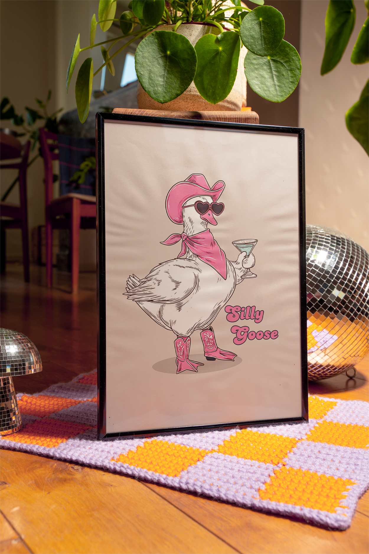 Silly Goose Print - Gina Ellen Wall Art