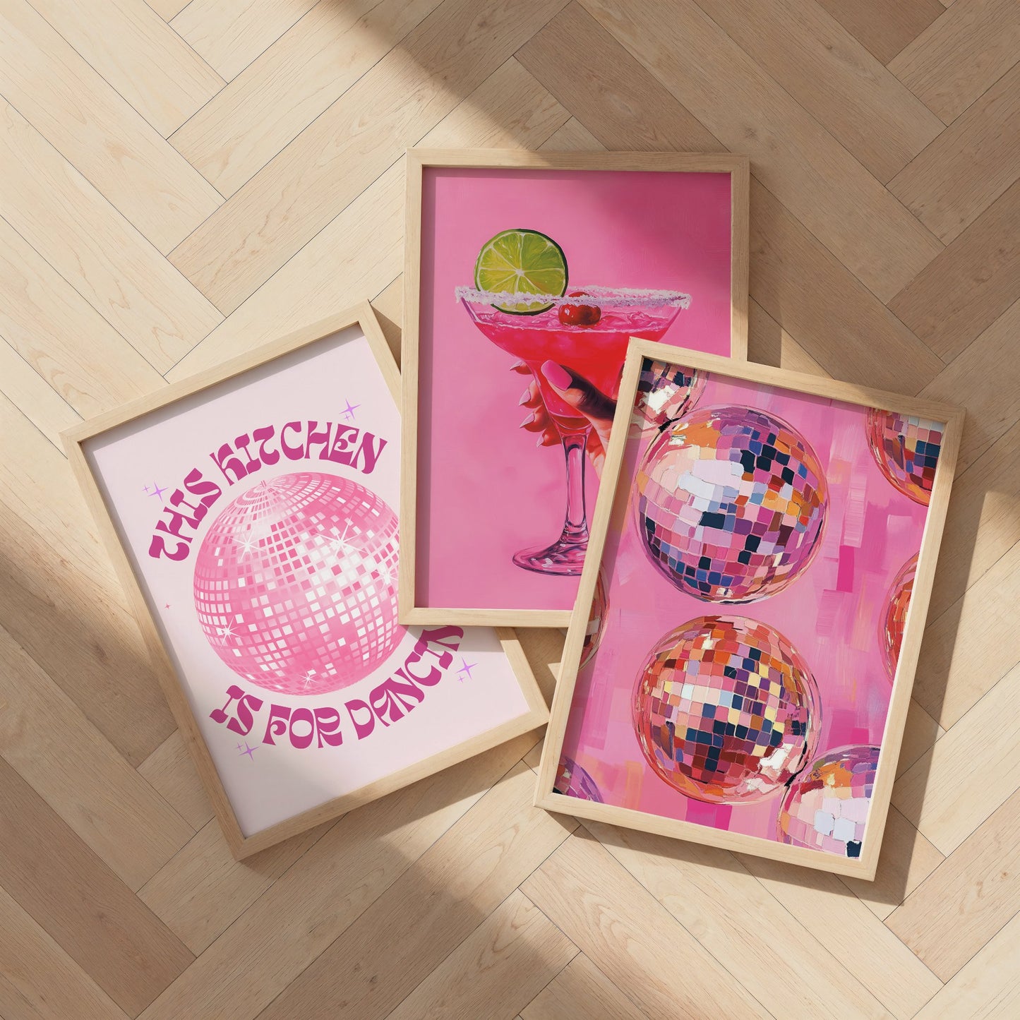 Kitchen Disco Prints Trio