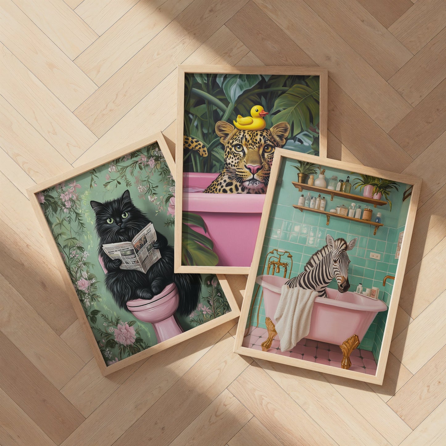 Perfect Bathroom Prints Trio