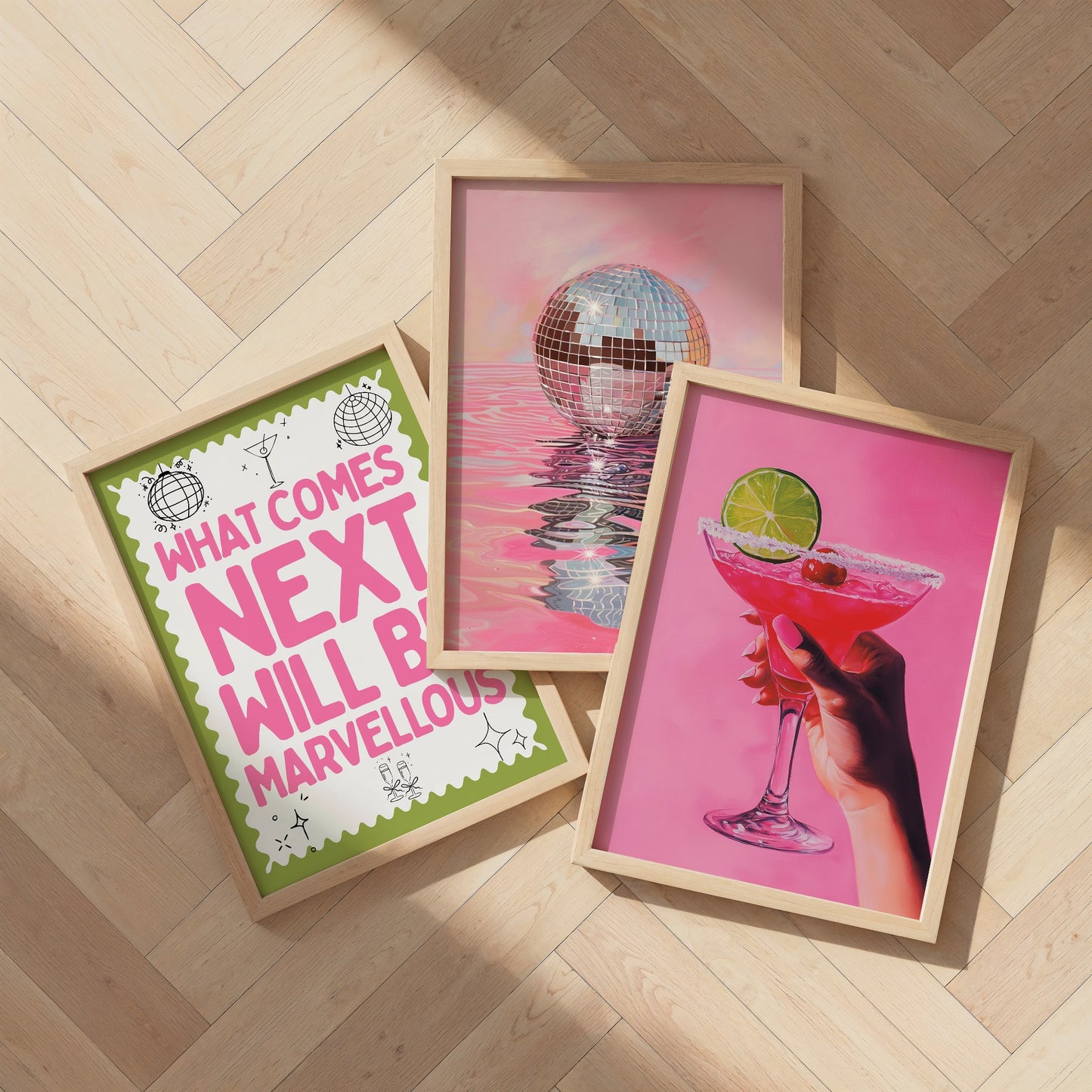Disco Cocktail Trio